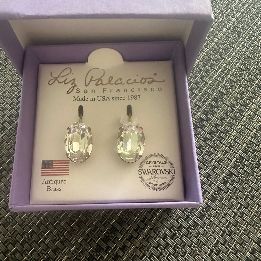 Liz Palacios Purple Jewelry Box